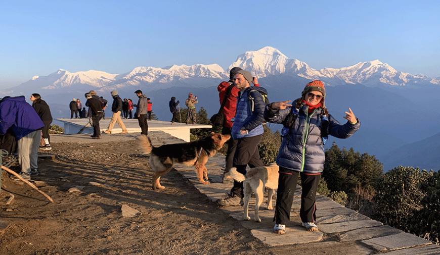 View from Poon Hill 