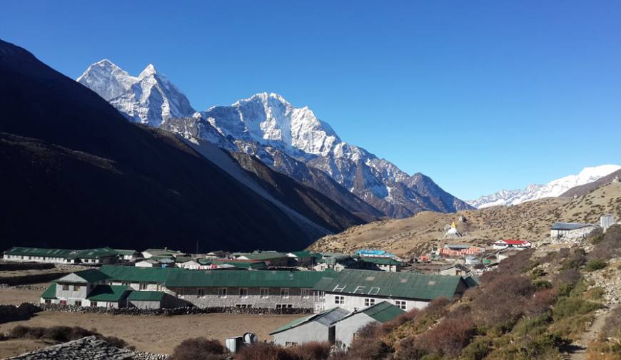 Dingboche Village, 4,400m.