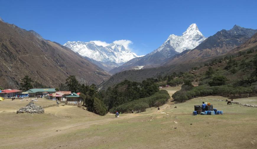 View from Tengboche