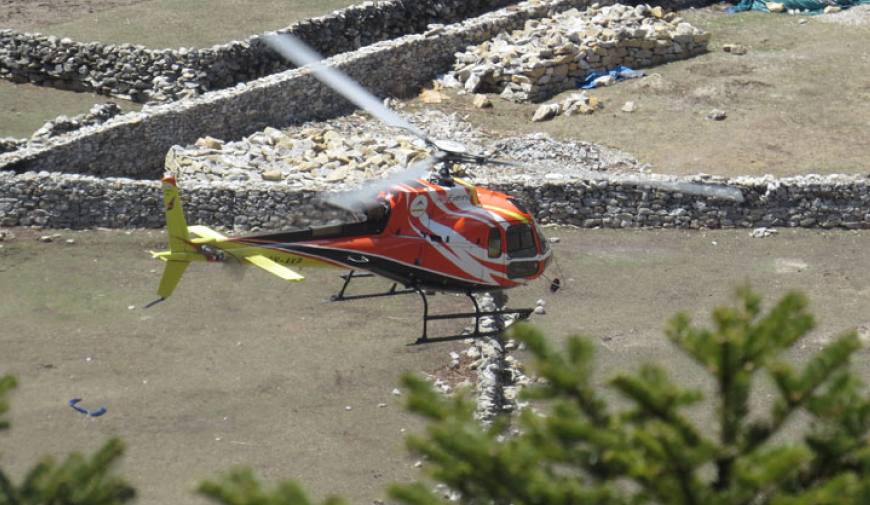 Everest Base Camp trek and Fly back by Helicopter