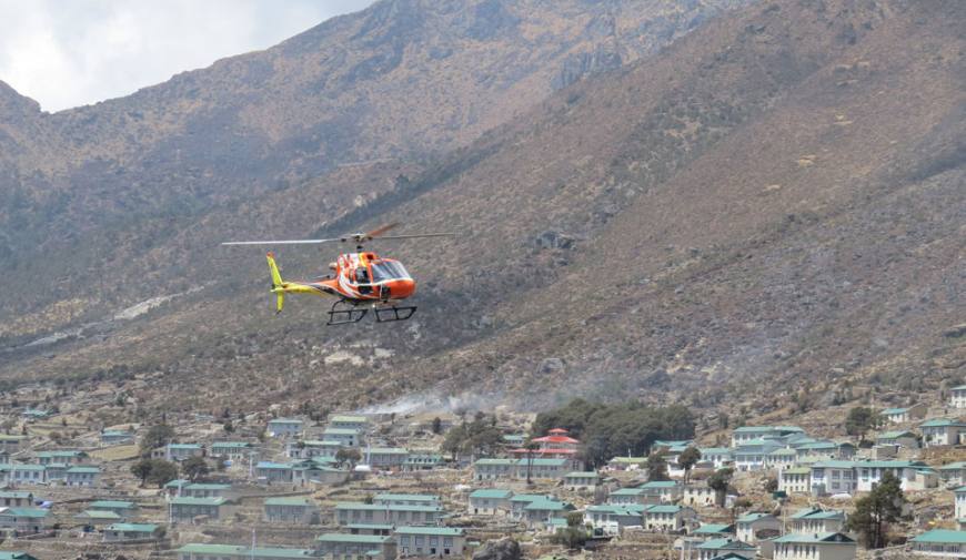 Everest Base Camp Trek and Fly Back by Helicopter