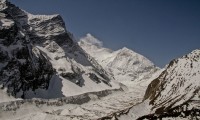 Manaslu view from way to Dharamasala