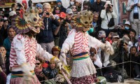 Dance in Teeji festival