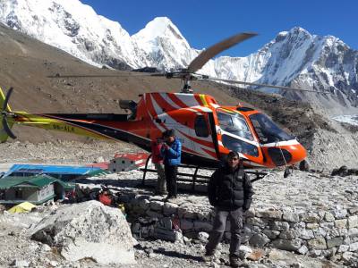 Everest Base Camp trek and Fly back by Helicopter