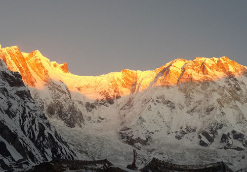 Trek to Annapurna Base Camp (4,130 m) - 5 hrs. 