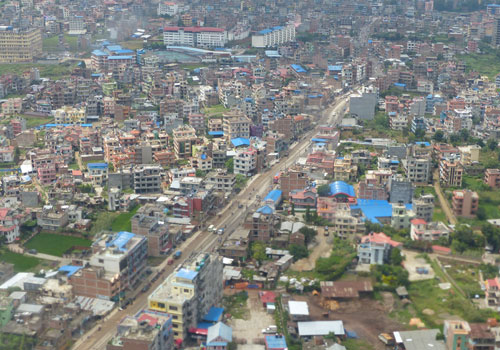 Arrival in Kathmandu (1,350m/4,428ft).