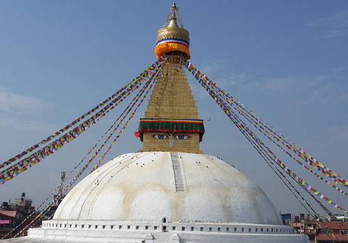 Back to Kathmandu by tourist bus 